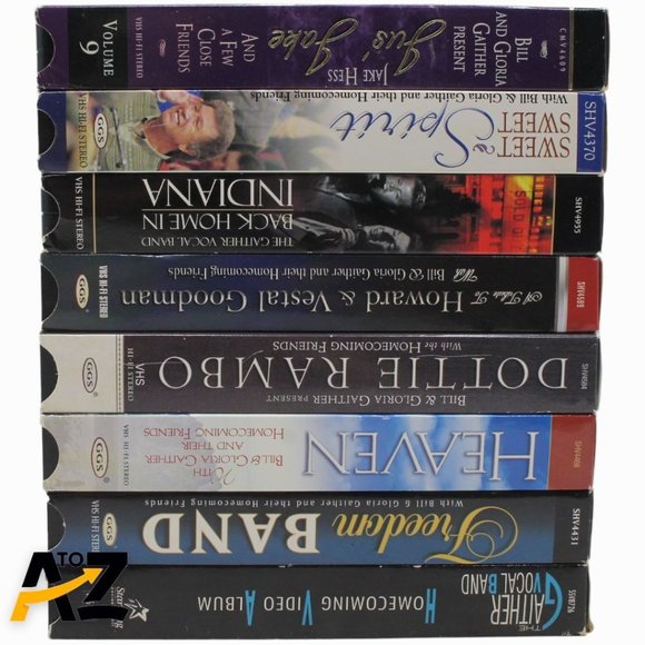 Lot Of 8 Gaither Gospel Series Concert VHS Homecoming Friends Southern Gospel - Picture 4 of 12